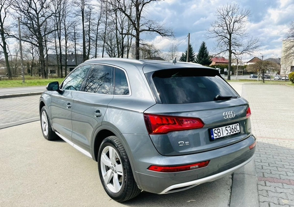 Audi Q5 cena 122800 przebieg: 65000, rok produkcji 2019 z Biała małe 667